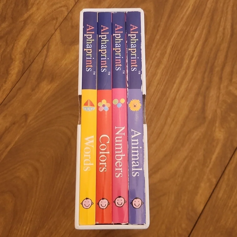 Alphaprints Kids Board Books Set of 4